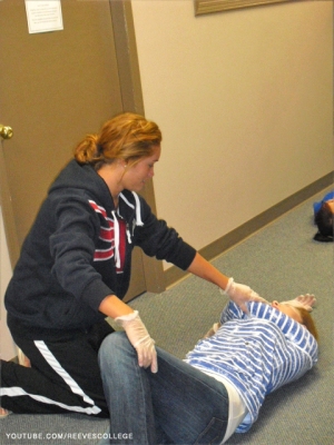 Lethbridge Campus Students Study to Get the Standard First Aid C